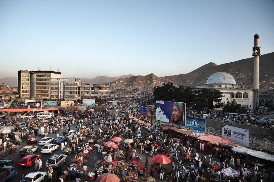 Basarleben: Das tägliche Chaos in Kabul.