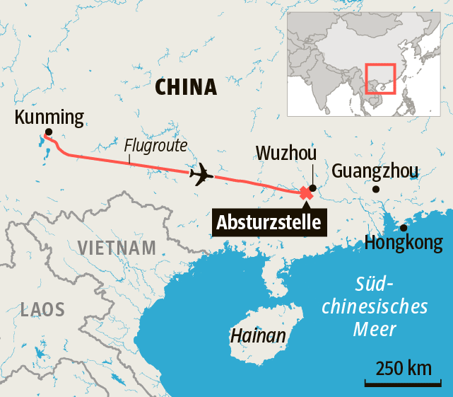 SZ-Karte/Mapcreator.io; Fuente: www.flightradar24.com