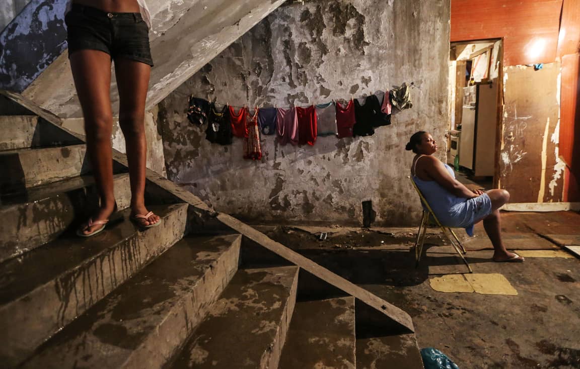 Die Vergessenen: In den Armenviertel Rios wie hier in Mangueira wurde einst der Karneval erfunden. 